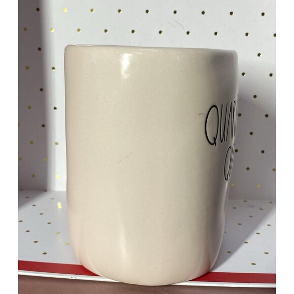 Rae Dunn Artisan Collection Quarantine Queen Pink Salmon Coffee Mug Cup Decor - Picture 4 of 8